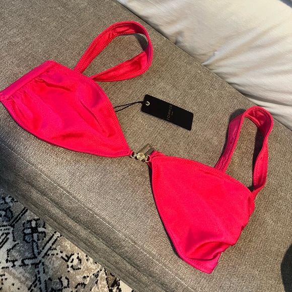 Sommer Swim SORIYA MAGENTA - BALCONETTE BIKINI TOP size M - Picture 3 of 4